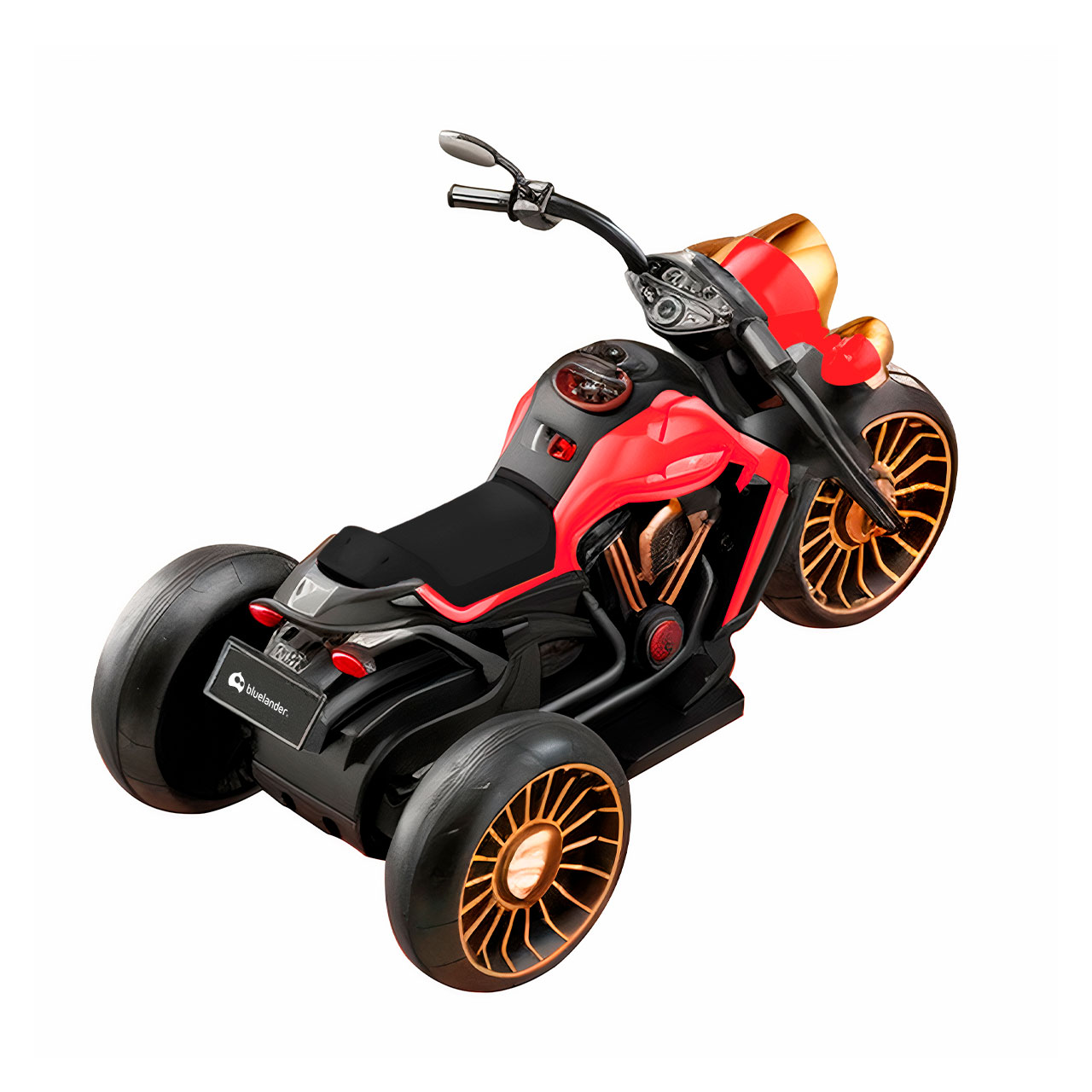 Foto 4 pulgar | Moto Eléctrica Infantil Bluelander Rojo Con Batería Recargable