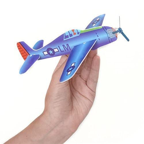 Foto 5 pulgar | Flying Glider Plane Rhode Island Novelty De 20 Cm, Juego De 12 - Venta Internacional.
