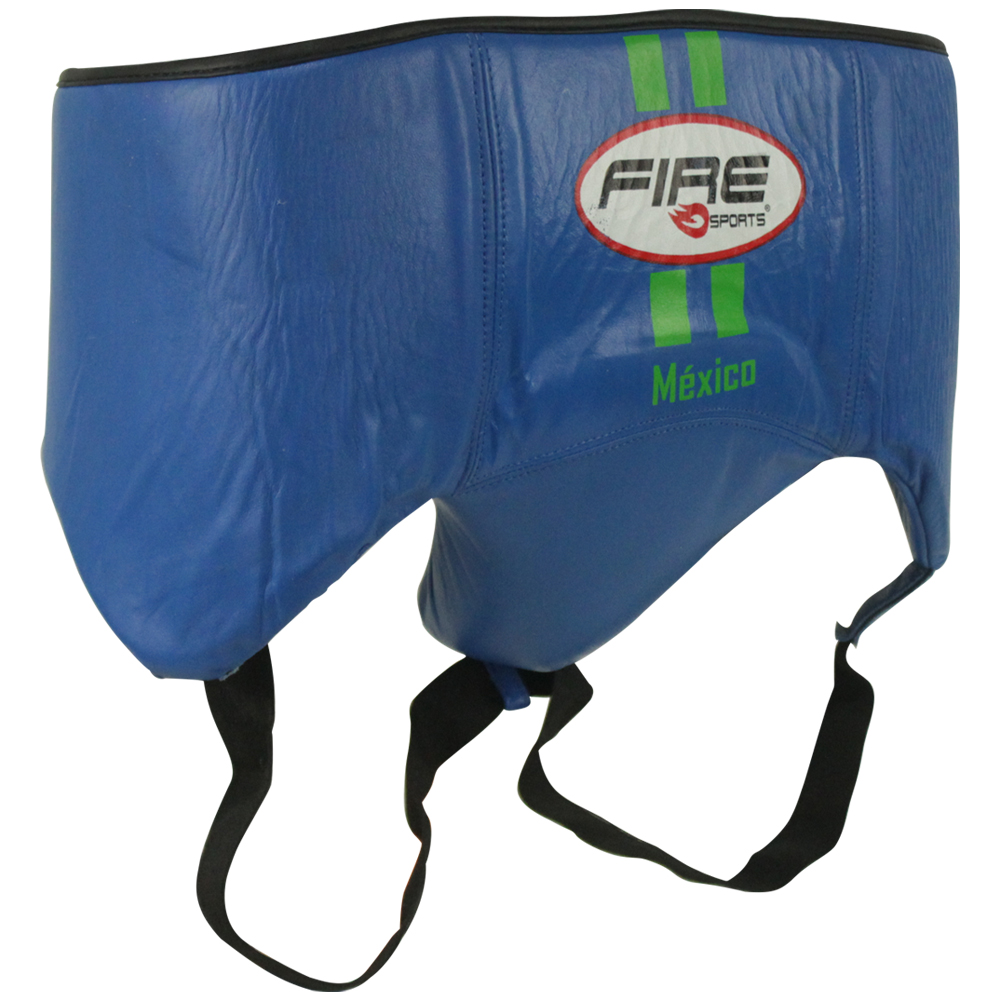 Foto 4 pulgar | Concha Fuxion Sports de Piel con Riñonera Varonil color Azul Talla Extra Grande