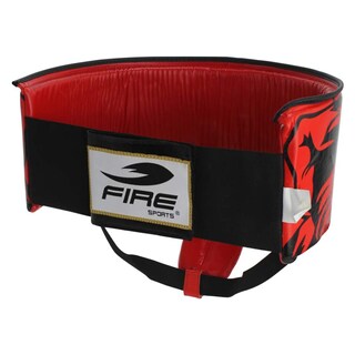 Foto 2 | Concha Protector Pélvica Fire Sports color Rojo Femenil Diseño Tigre Material Piel T-Xg