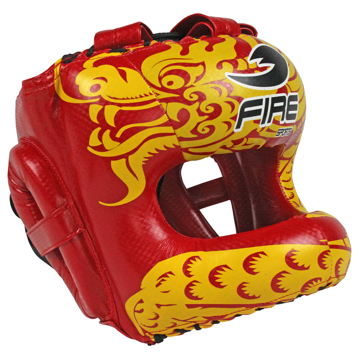 Foto 3 pulgar | Careta De Barra De Pvc Fire Sports  Para Box Con Diseño Dragón