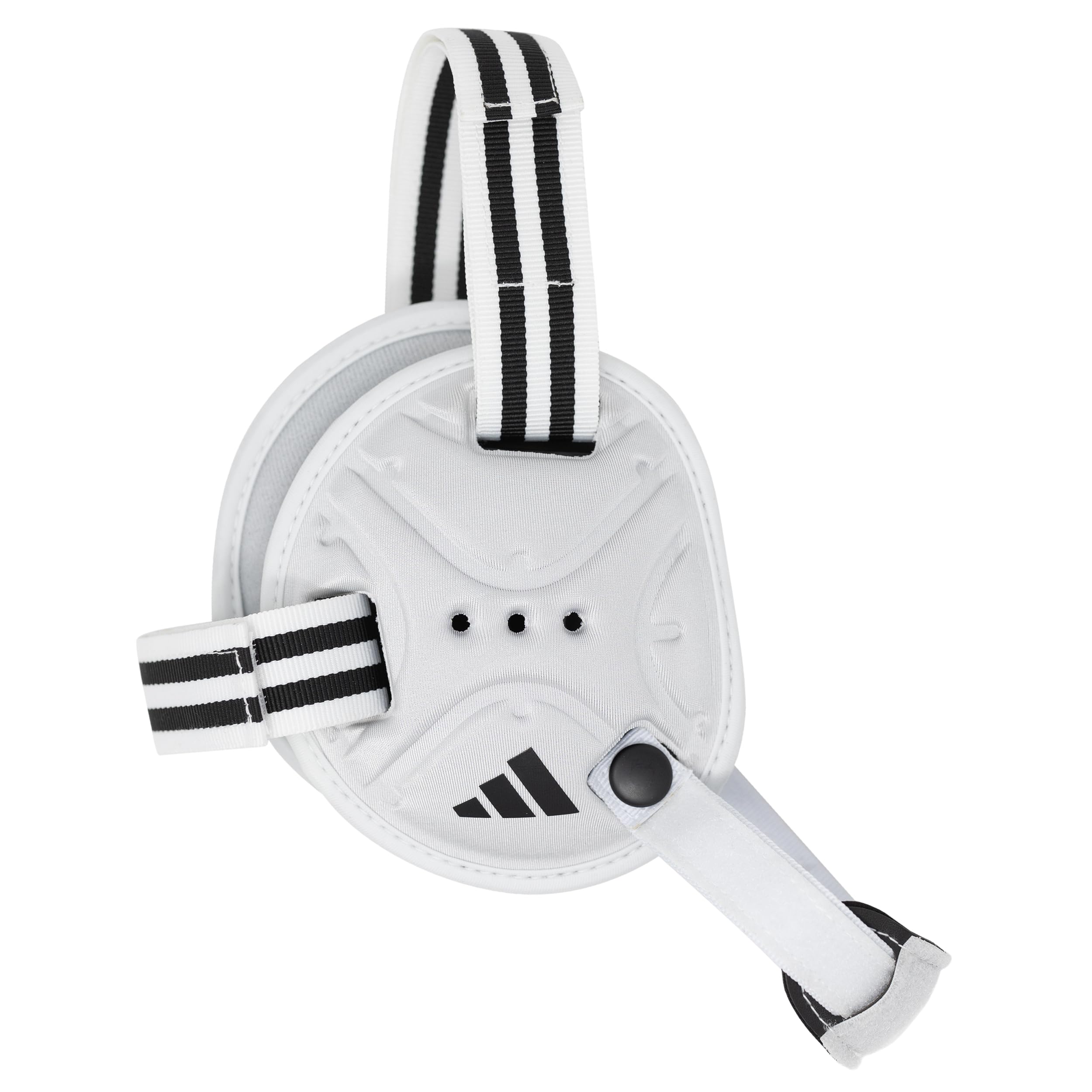 Foto 2 pulgar | Protector De Orejas De Lucha Adidas Youth Wizard Blanco/negro - Venta Internacional.