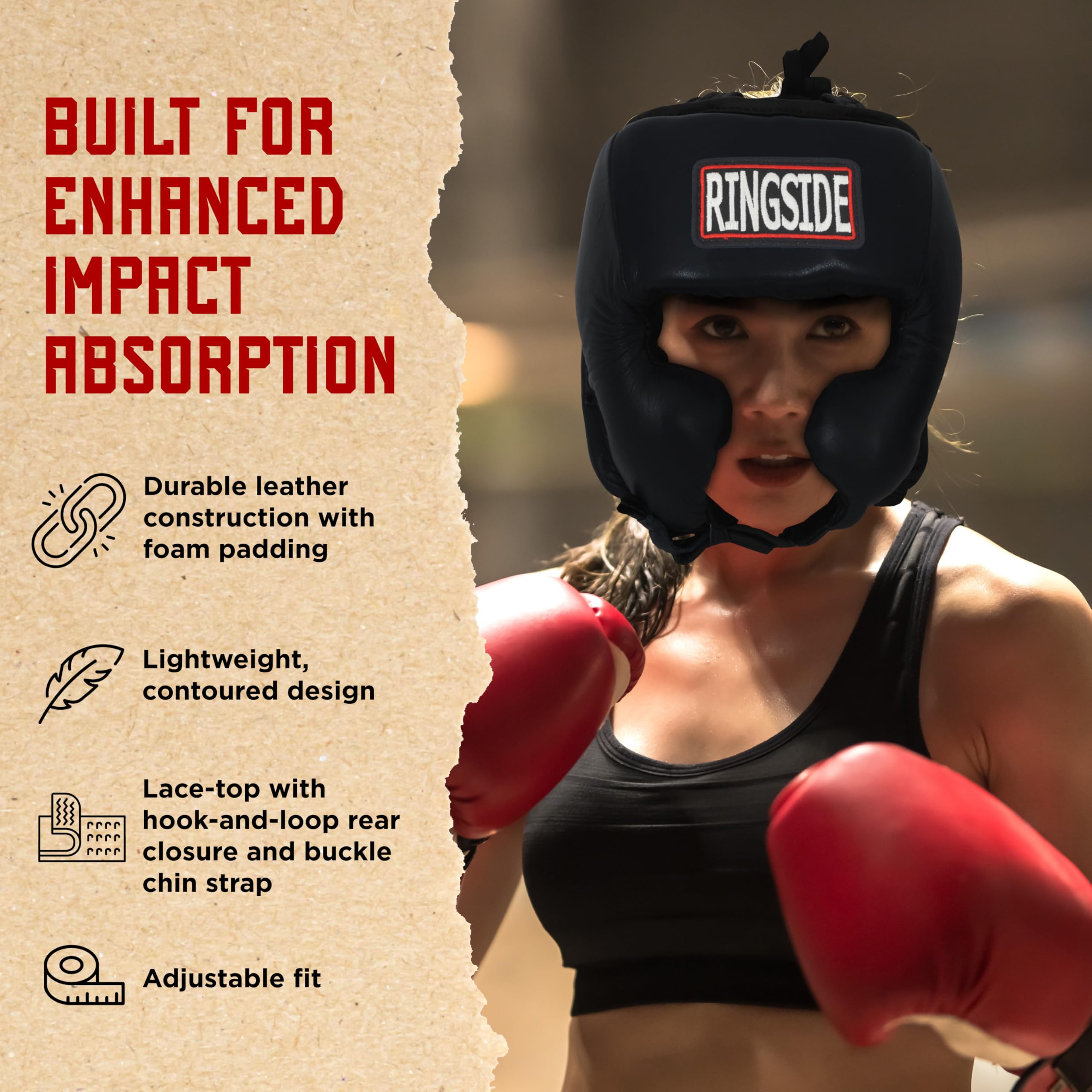 Foto 2 | Casco De Boxeo Para Competición De Primera Fila  Bandera Mexicana  Talla Xl - Venta Internacional.