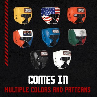 Foto 3 | Casco De Boxeo Para Competición De Primera Fila Bandera Mexicana Talla Xl - Venta Internacional.