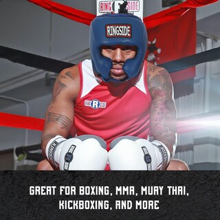Foto 4 | Casco De Boxeo Para Competición De Primera Fila Bandera Mexicana Talla Xl - Venta Internacional.