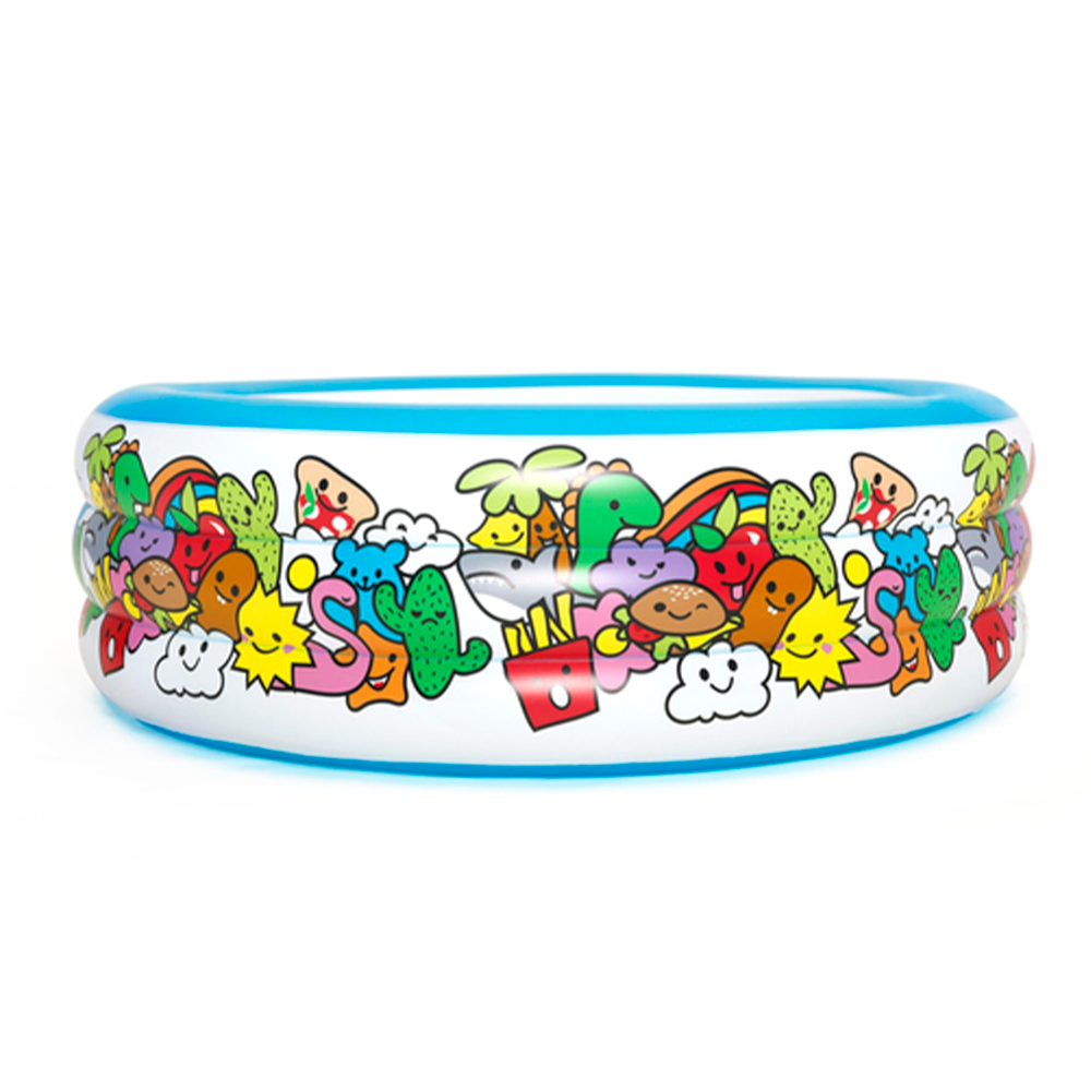 Foto 3 pulgar | Alberca Inflable Infantil Bestway 51121 Multicolor - Stickers Kawai