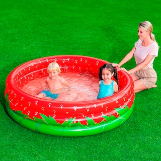 Foto 3 | Alberca Inflable Infantil Bestway 51145 color Rojo - Fresa Tropical