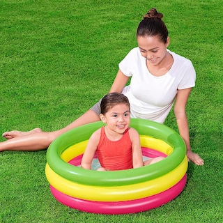 Foto 3 | Alberca Infantil Inflable Bestway 51128 Multicolor Individual 70 cm
