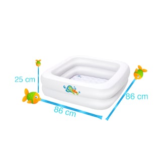 Foto 2 | Chapoteadero Inflable Bestway 51116 Cuadrado 86 cm