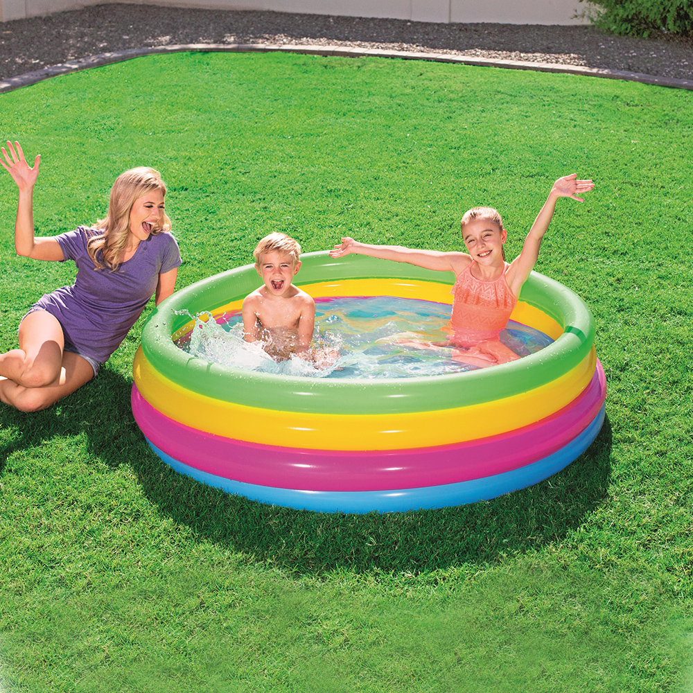 Foto 4 pulgar | Alberca Inflable Infantil Bestway 51117 Multicolor 157 cm