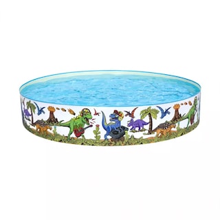 Foto 1 | Alberca Infantil Bestway 55022 Multicolor 213 cm - Dinosaurios