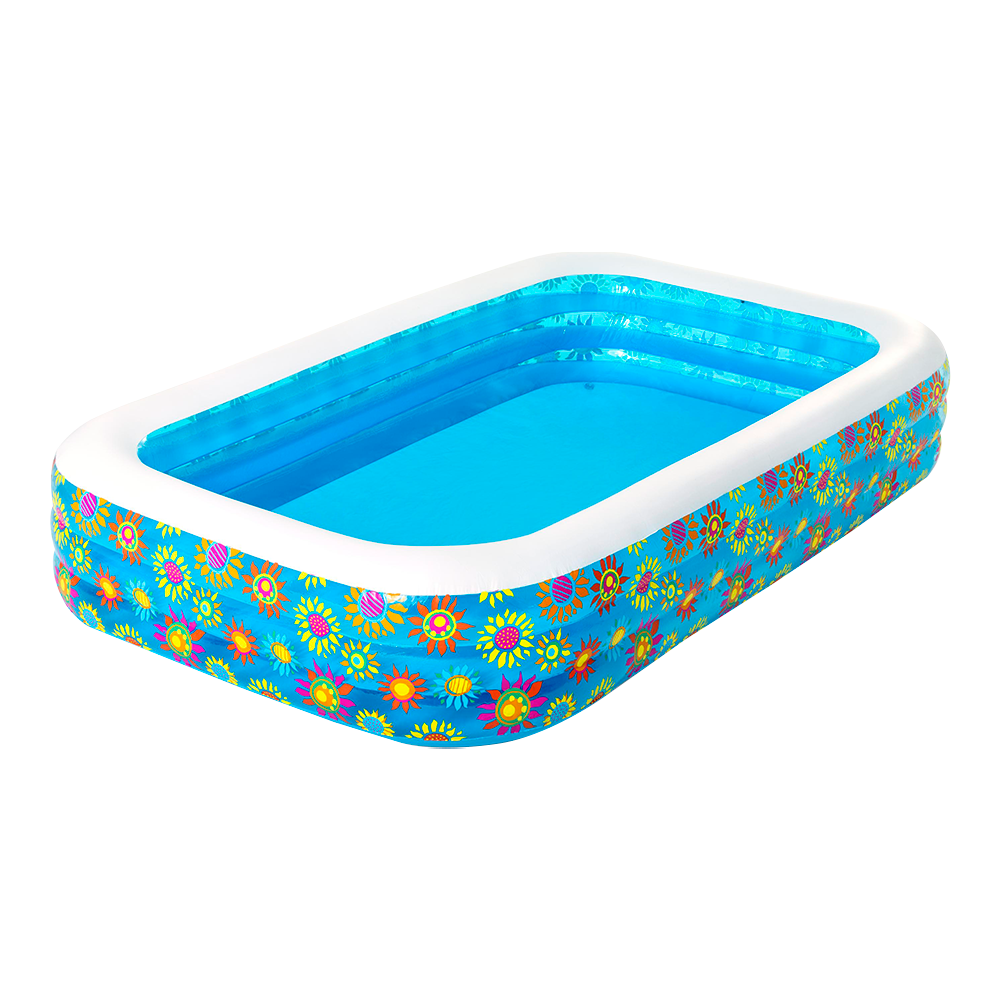 Alberca Inflable Bestway 54121 color Azul Rectangular