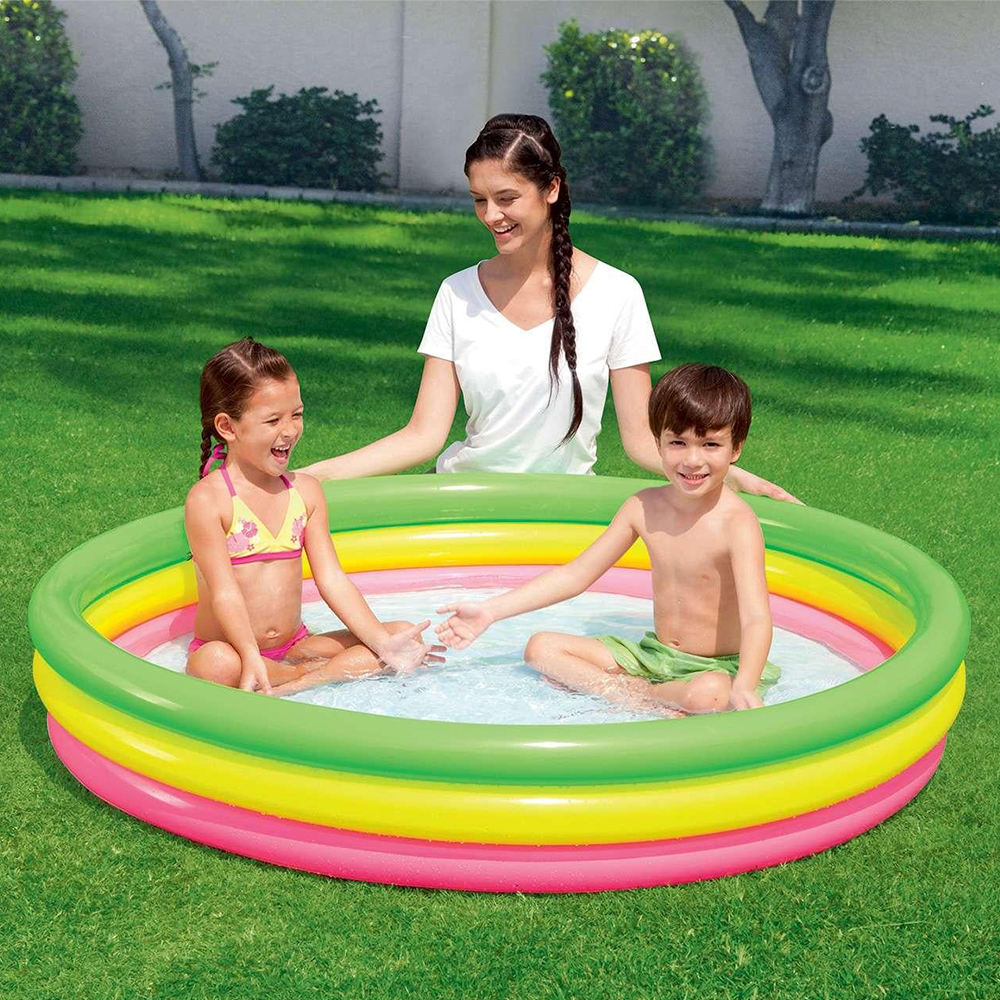 Foto 4 pulgar | Alberca Inflable Infantil Bestway 51103 Multicolor 152 cm