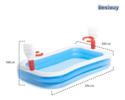 Foto 5 | Alberca Inflable para Niños Bestway 54122 - Juego Acuático