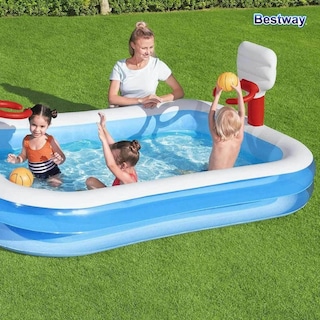 Foto 7 | Alberca Inflable para Niños Bestway 54122 - Juego Acuático