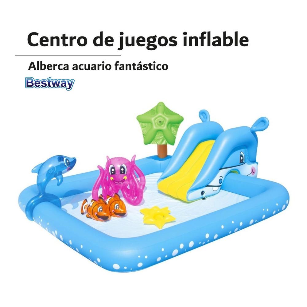 Foto 3 pulgar | Alberca Inflable Infantil Bestway 53052 Multicolor + Accesorios