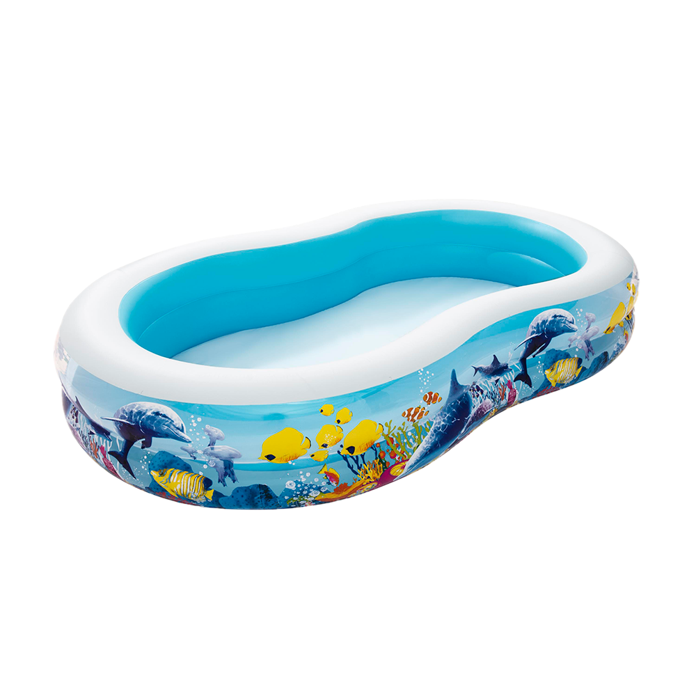 Alberca Inflable Infantil Bestway 54118 color Azul Ovalada