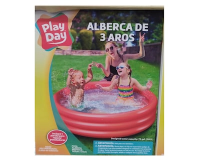 Foto 2 | Alberca Frutivegie 3 Aros color Rojo