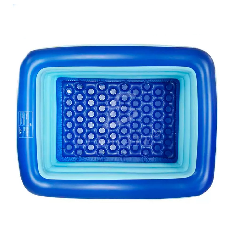 Foto 4 pulgar | Alberca Inflable Rectangular Elegate 180cm color Azul