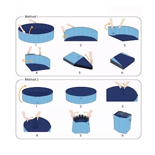 Foto 3 | Alberca Plegable para Mascota Eo Safe Imports Azul