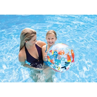 Foto 2 | Pelota Inflable de Playa Intex Multicolor Ø 51 cm
