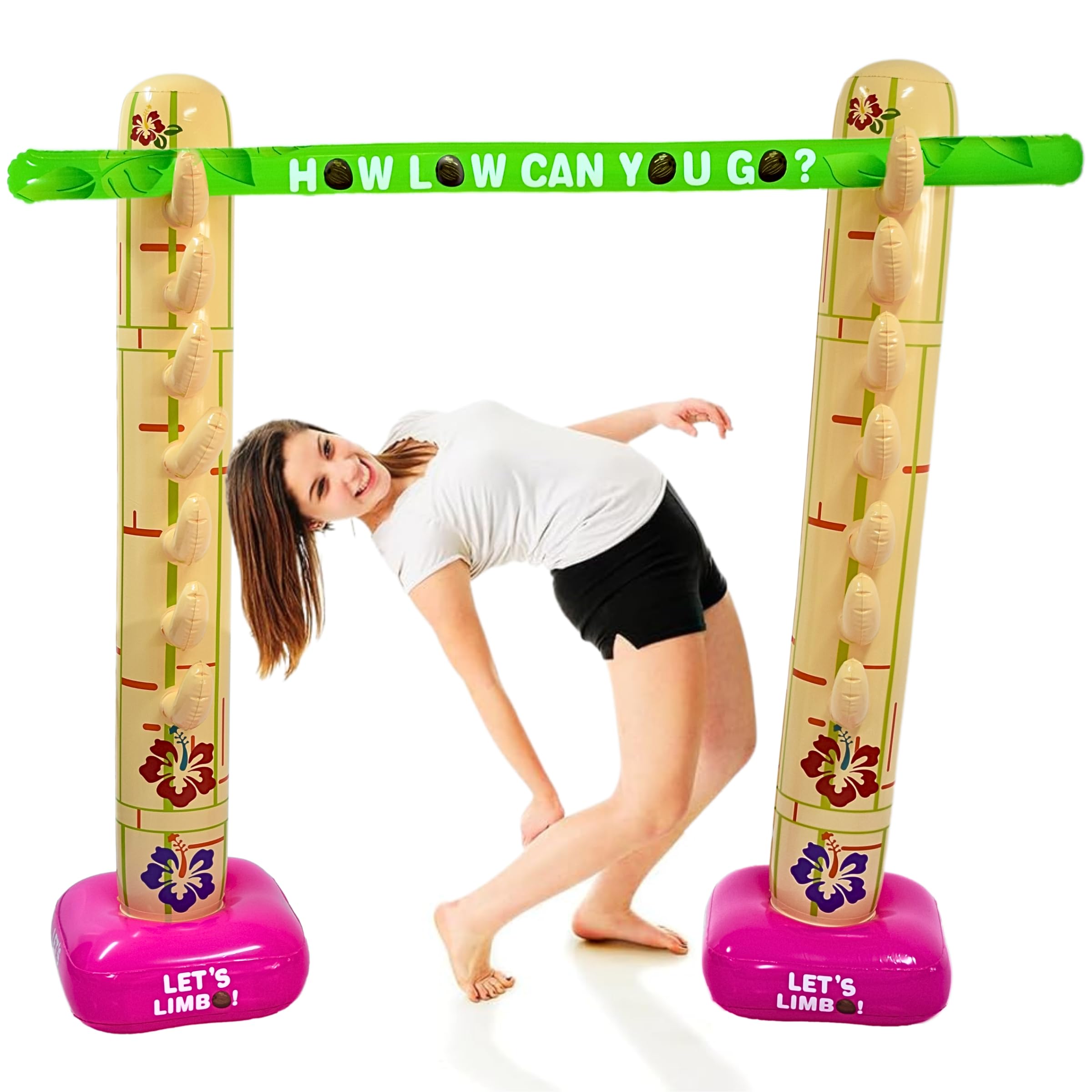 Fiesta De Verano Inflable Para Niños Y Adultos De Limbo Game 4e - Venta Internacional.