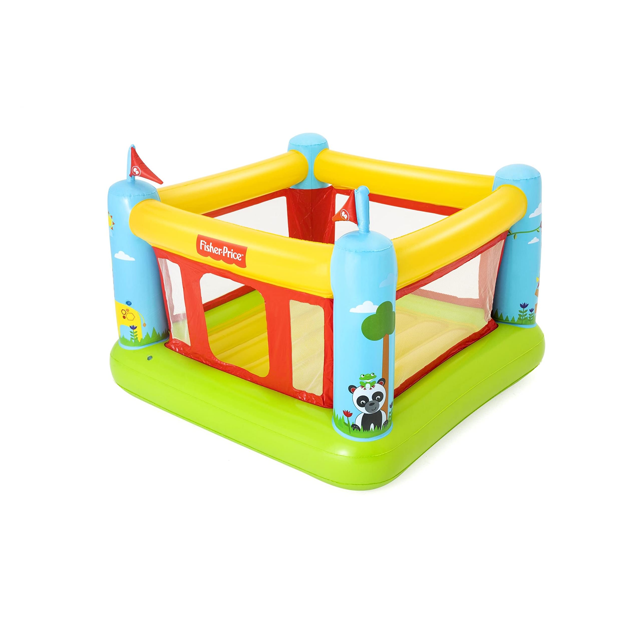 Hamaca Inflable Fisher-price Bouncetastic Para Niños Mayores De 3 Años - Venta Internacional.