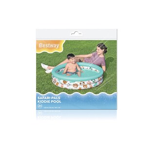 Foto 3 | Alberca Inflable Infantil Bestway Diseño Safari 102 Cm