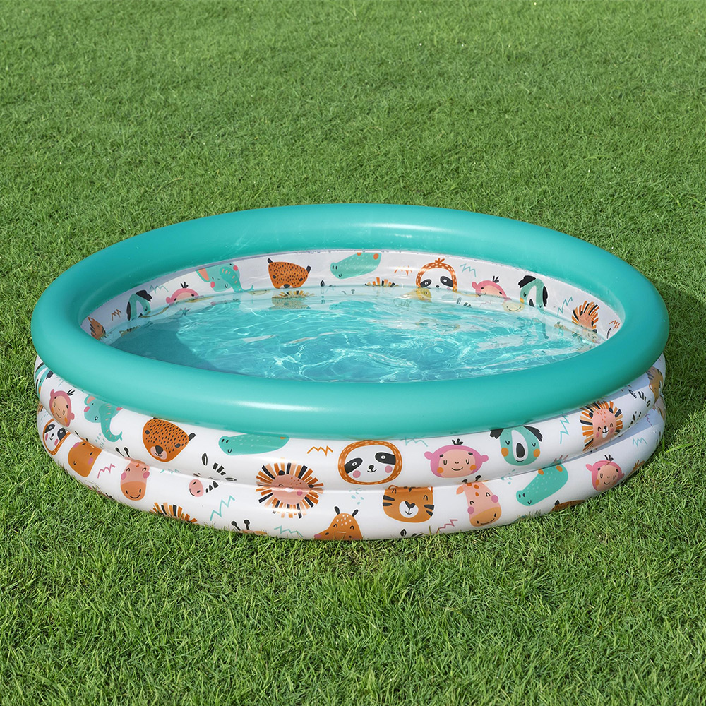 Foto 6 | Alberca Inflable Infantil Bestway Diseño Safari 102 Cm