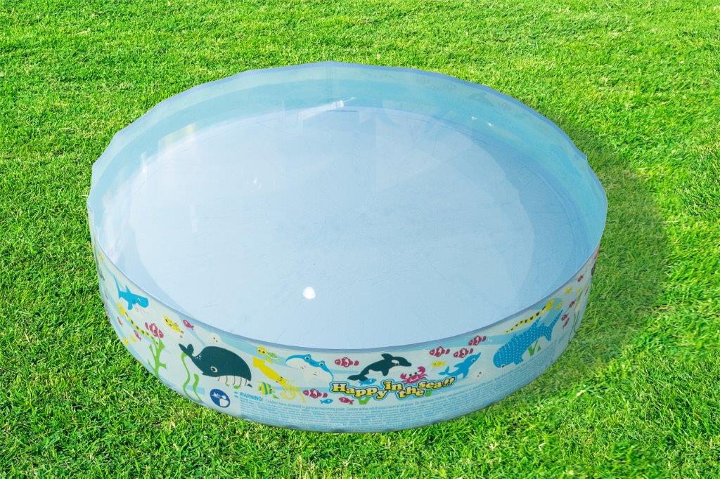 Foto 4 pulgar | Piscina Alberca Pared Rigida Diseño Mundo Marino 120 Cm X 25 Cm