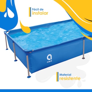 Foto 5 | Piscina Alberca Estructural Rectangular Steel Frame Pools 1.88 M X 1.27 M X 42 Cm