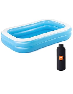 Foto 1 | Alberca Inflable Rectangular + Termo De Agua Güish
