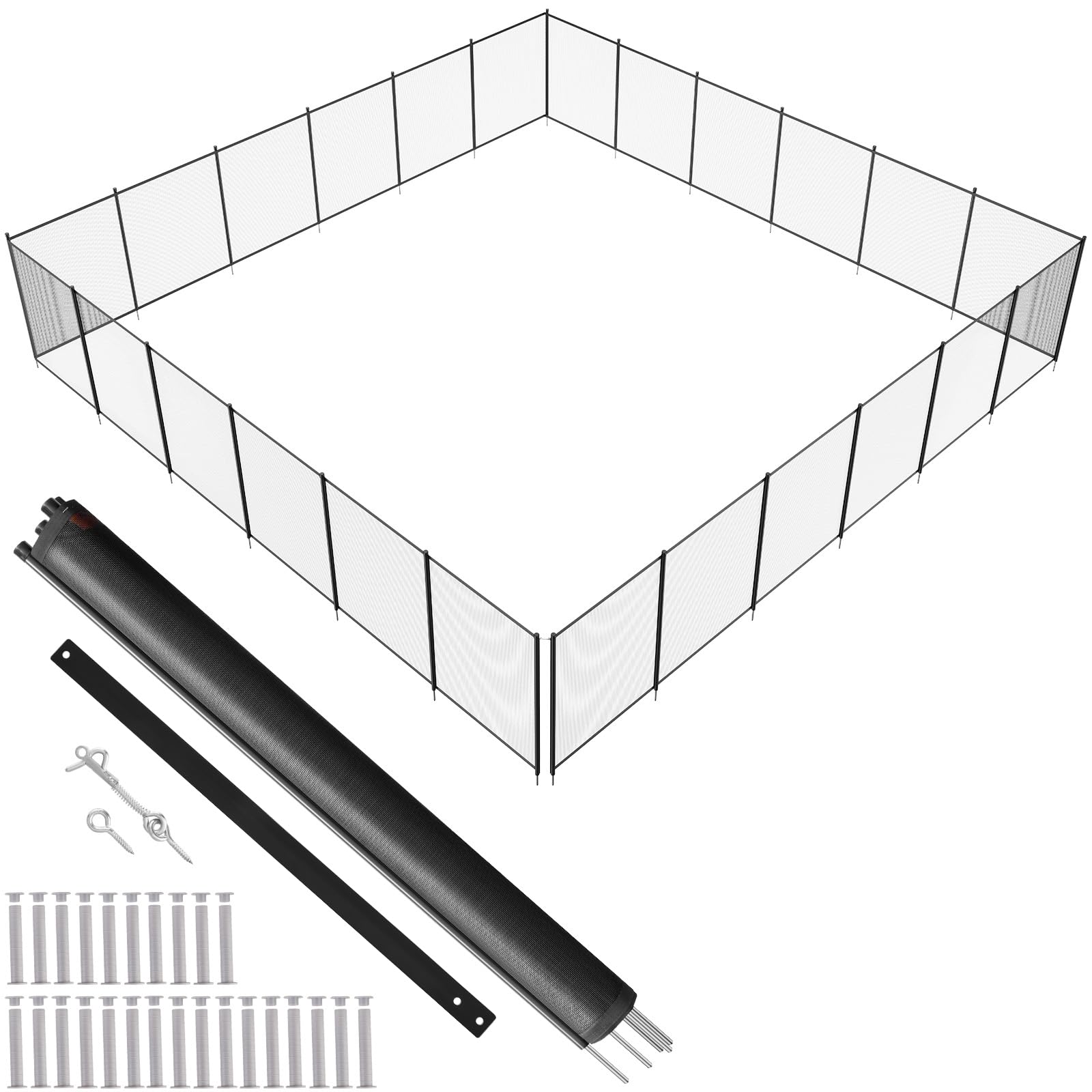 Foto 2 pulgar | Valla De Piscina Vevor De 1,21 X 21,95 M Para Piscinas Enterradas Con Accesorios - Venta Internacional.