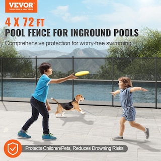 Foto 2 | Valla De Piscina Vevor De 1,21 X 21,95 M Para Piscinas Enterradas Con Accesorios - Venta Internacional.