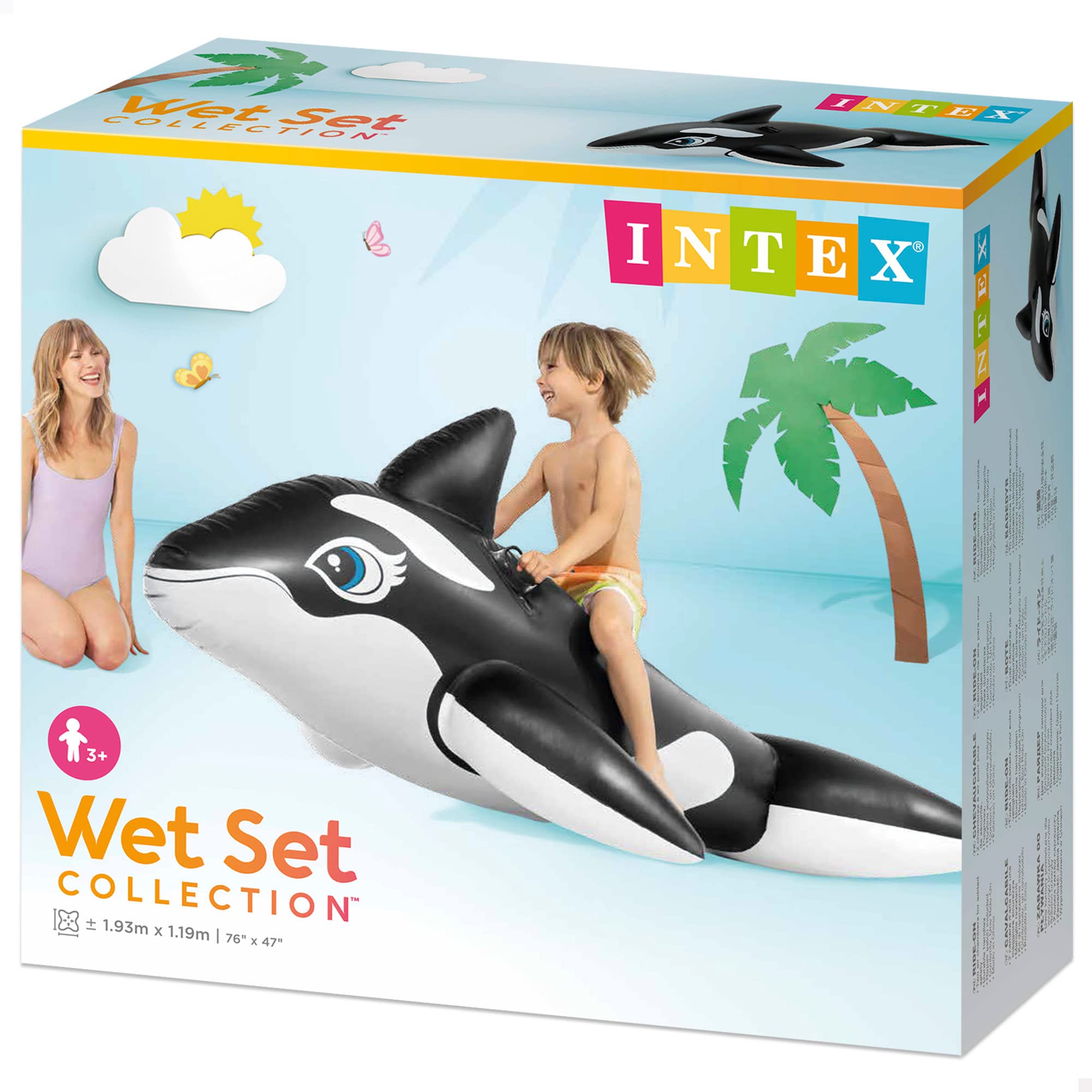 Foto 4 pulgar | Juguete Inflable Pool Float Intex Whale Para Niños - Venta Internacional.