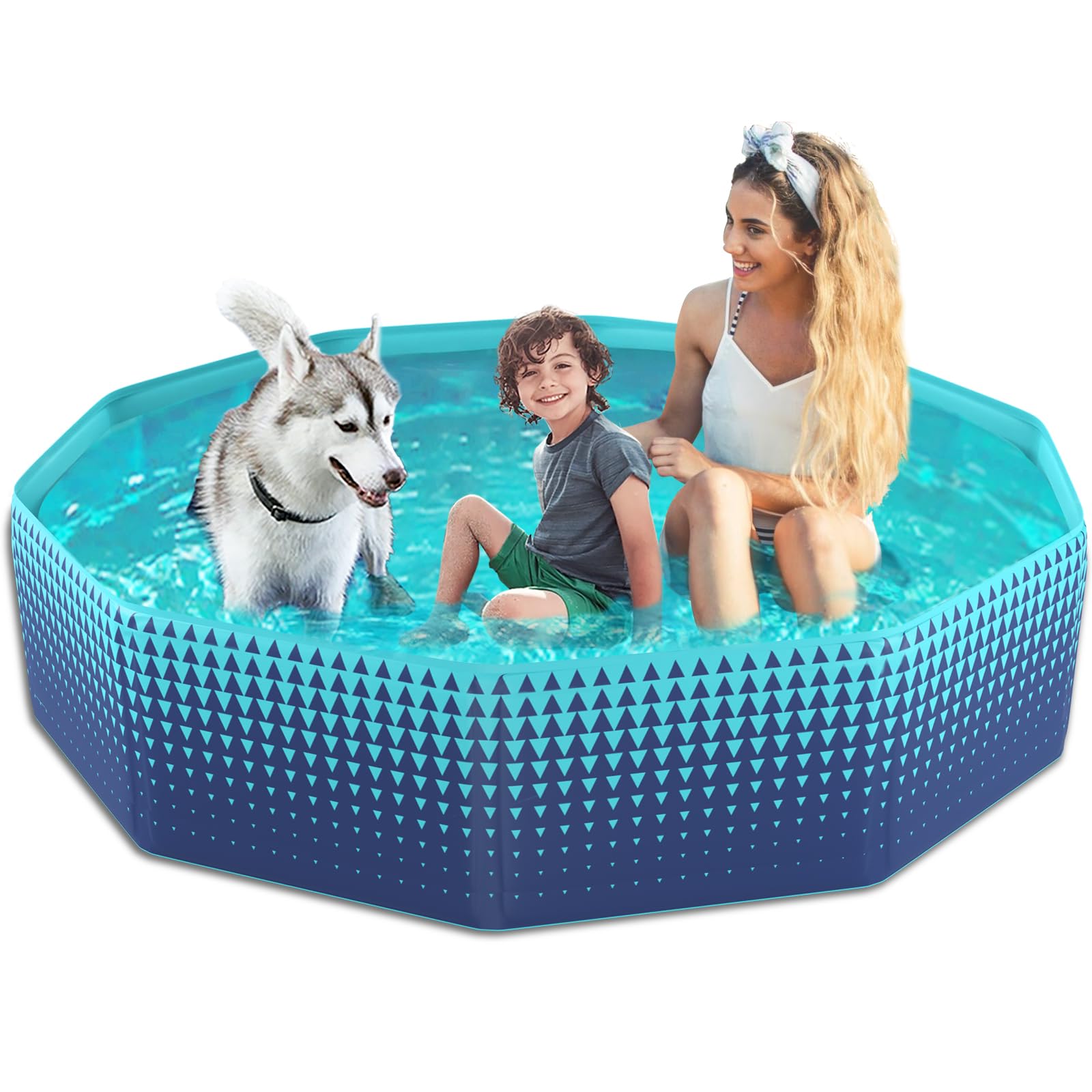 Piscina Plegable Para Perros Y Niños Jasonwell 180l Para Patio Trasero - Venta Internacional. $1,461