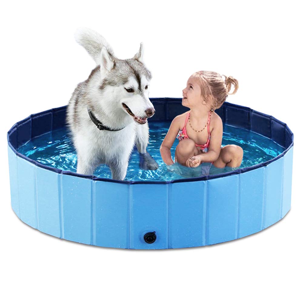 Foto 2 pulgar | Bañera Plegable Para Perros Y Mascotas Jasonwell, Plegable, 48 Cm, Azul - Venta Internacional.