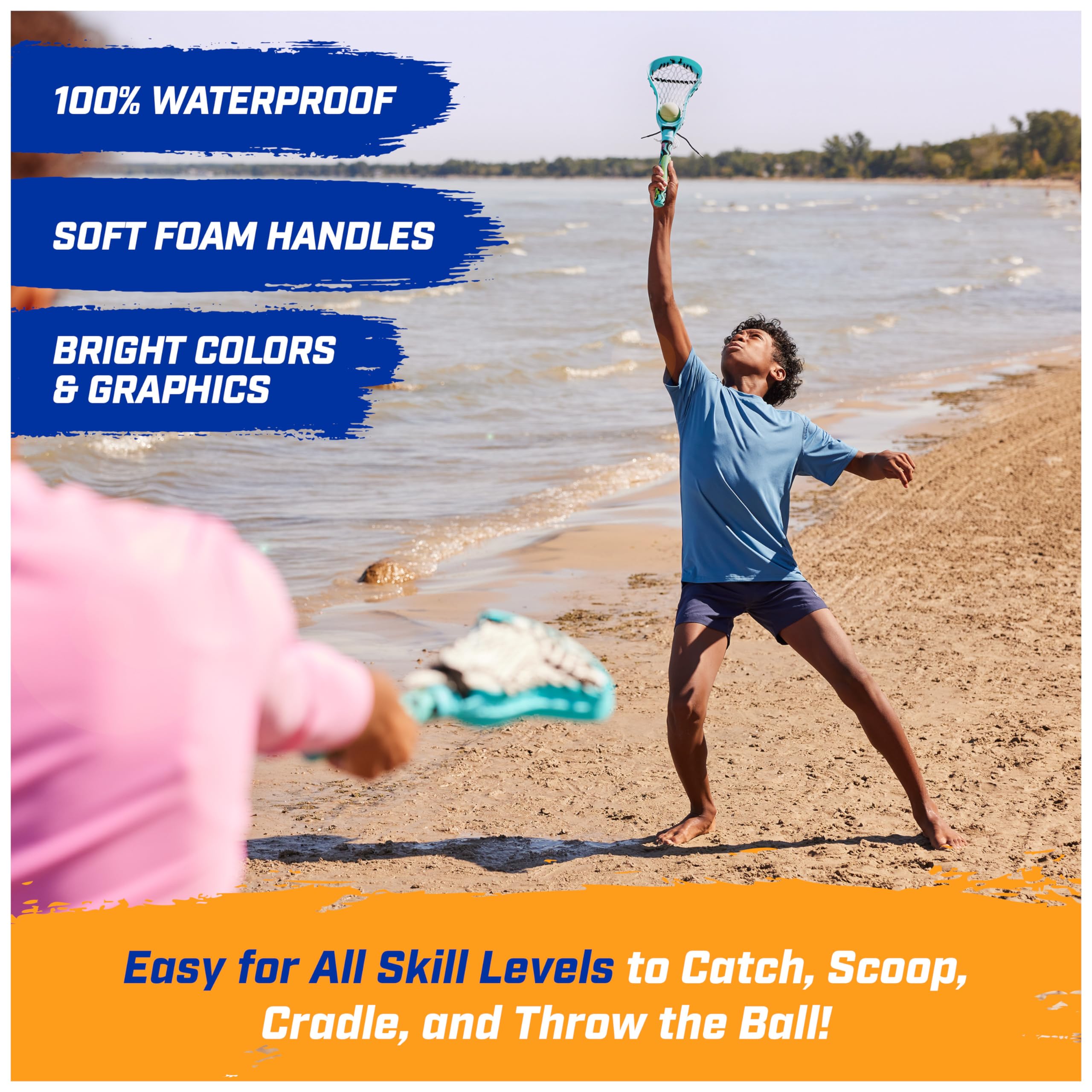 Foto 4 pulgar | Set De Lacrosse Acuático Swimways Hydro Lacrosse Para Adultos Y Niños - Venta Internacional.