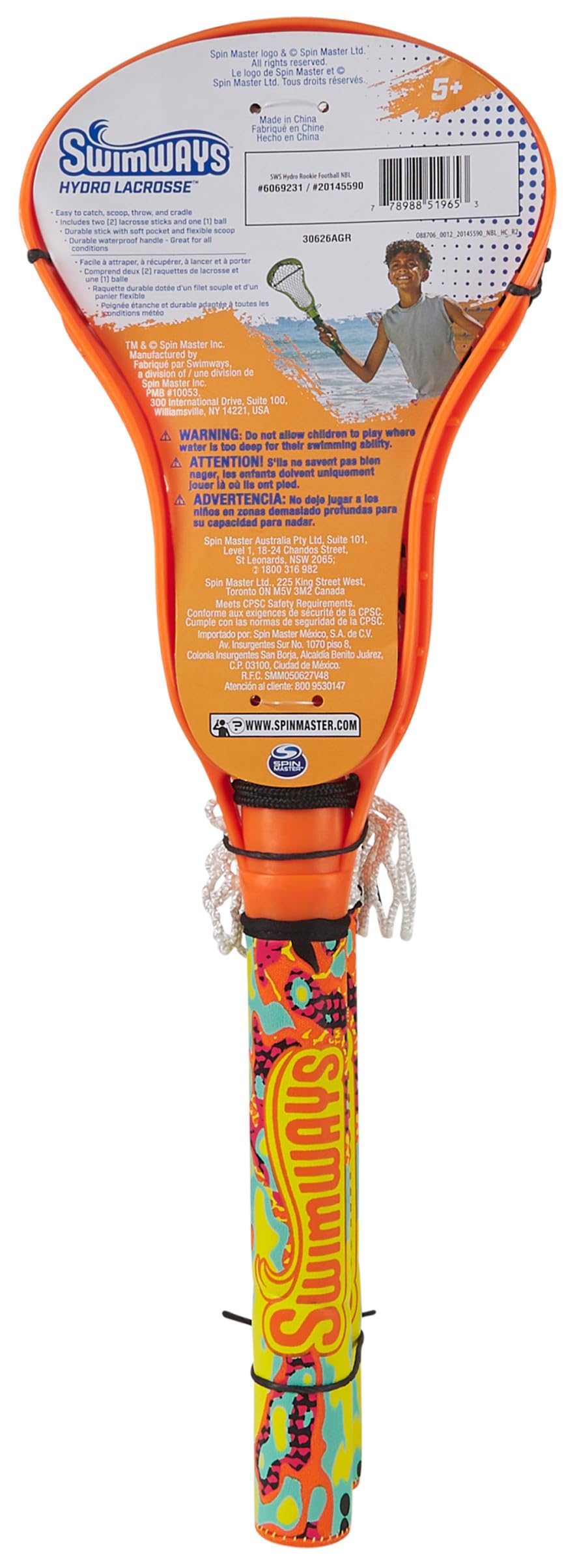 Foto 7 pulgar | Set De Lacrosse Acuático Swimways Hydro Lacrosse Para Adultos Y Niños - Venta Internacional.