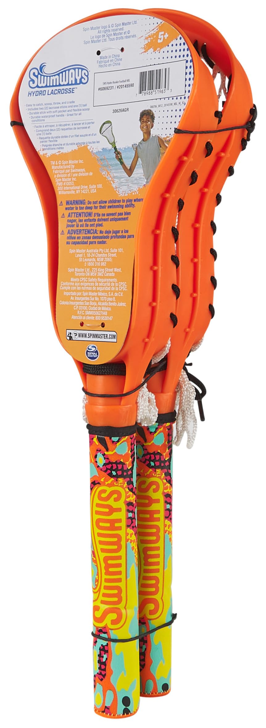 Foto 8 pulgar | Set De Lacrosse Acuático Swimways Hydro Lacrosse Para Adultos Y Niños - Venta Internacional.
