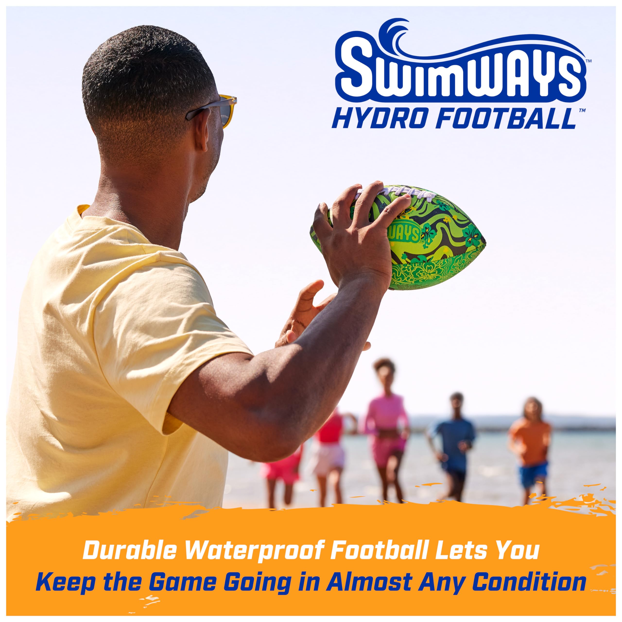Foto 3 pulgar | Football Swimways Hydro A Prueba De Agua Para Adultos Y Niños - Venta Internacional.