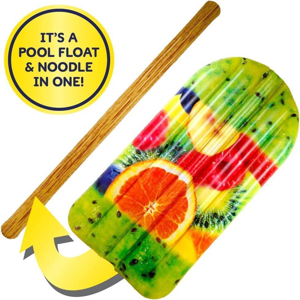 Foto 5 pulgar | Paleta De Frutas Piscina Inflable Tubo Flotante Y Fideos 2 En 1 - Venta Internacional.