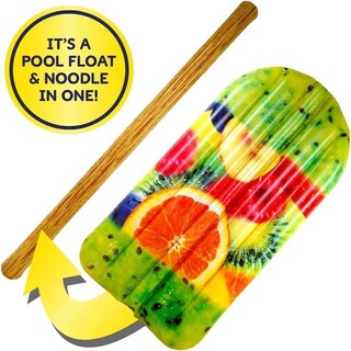 Foto 4 | Paleta De Frutas Piscina Inflable Tubo Flotante Y Fideos 2 En 1 - Venta Internacional.