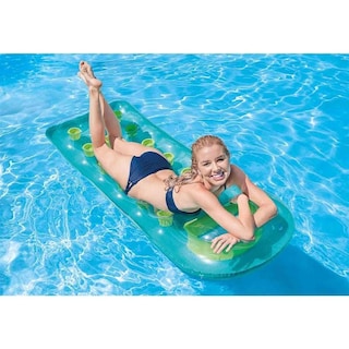 Foto 2 | Flotador Intex 59895NP color Verde Colchón Inflable para Alberca