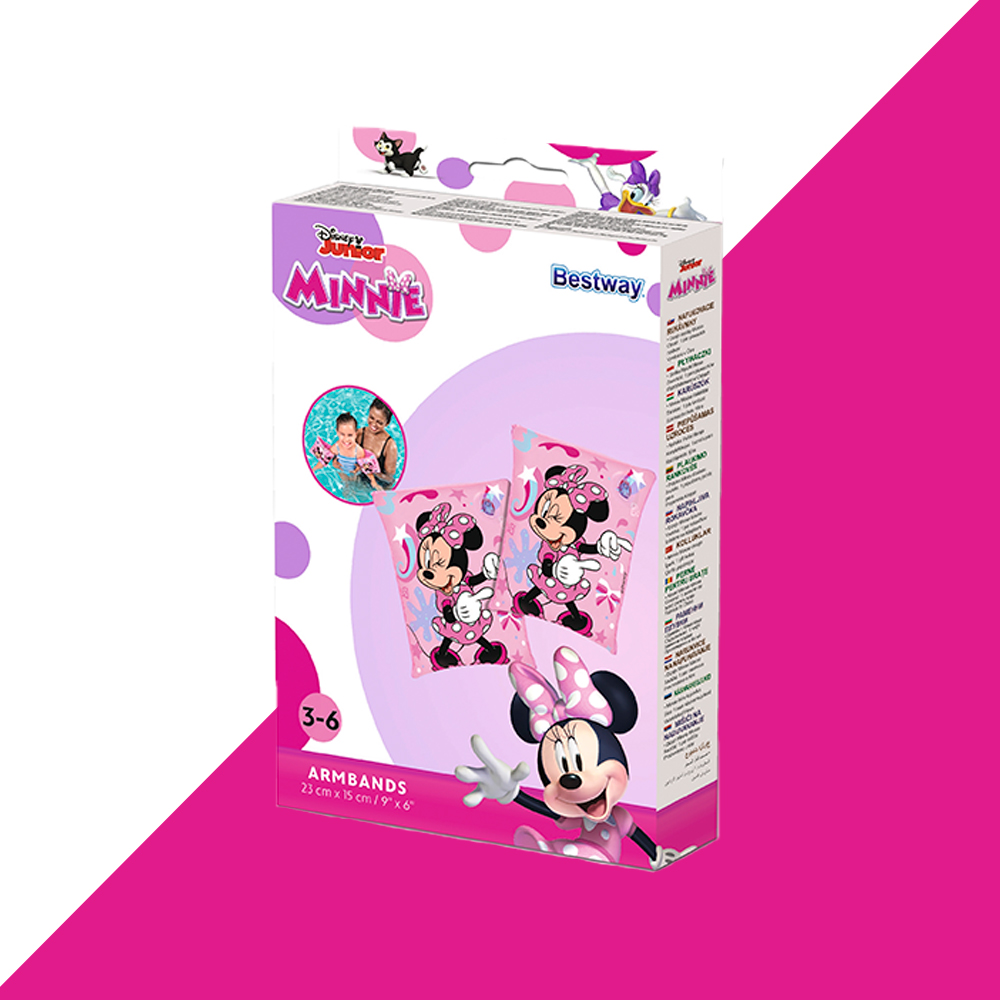 Foto 5 pulgar | Flotadores Inflables Infantil Disney Minnie Mouse