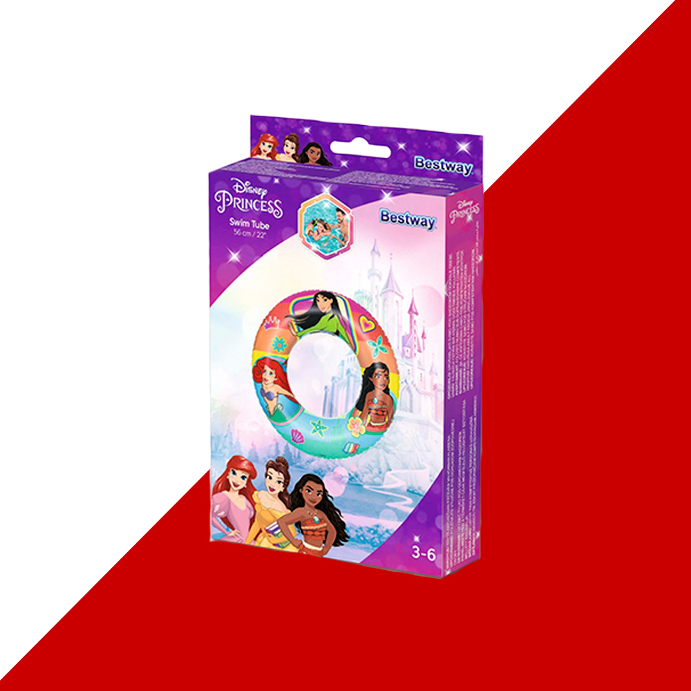 Foto 5 pulgar | Salvavidas Inflable Disney 91043 de Princesas Dona Flotador para Niñas