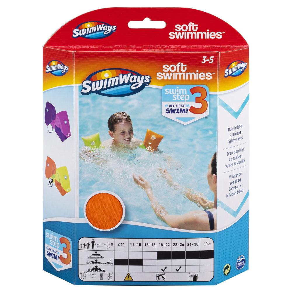 Foto 2 pulgar | Flotadores Spin Master Swimways: Verde/Naranja