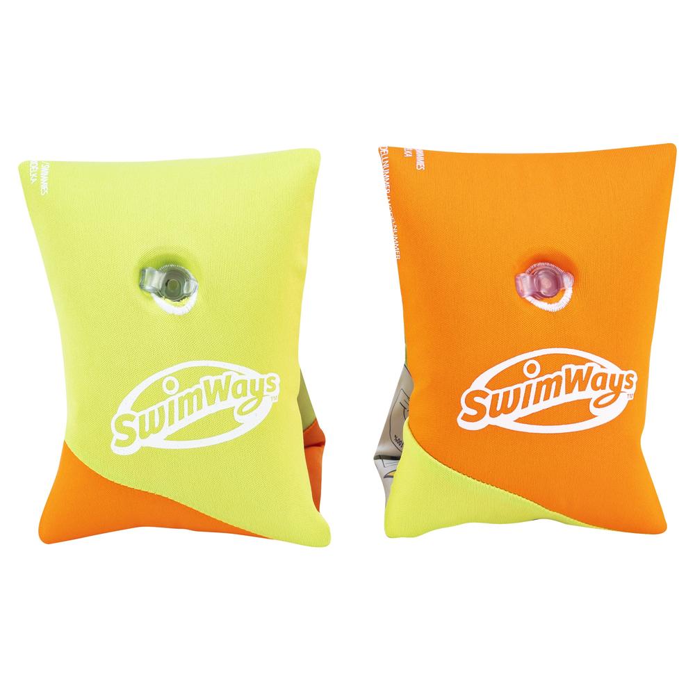 Foto 3 pulgar | Flotadores Spin Master Swimways: Verde/Naranja