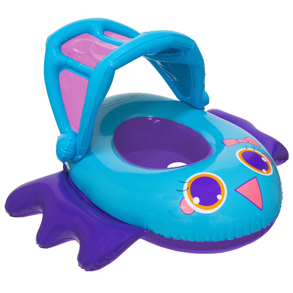 Foto 2 pulgar | Bote Inflable Spin Master 6038996A color Azul para Bebé con Techo