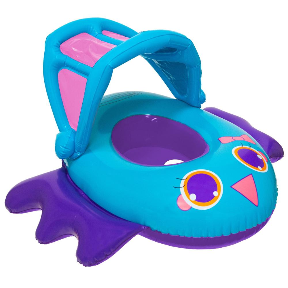 Foto 4 pulgar | Bote Inflable Spin Master 6038996A color Azul para Bebé con Techo